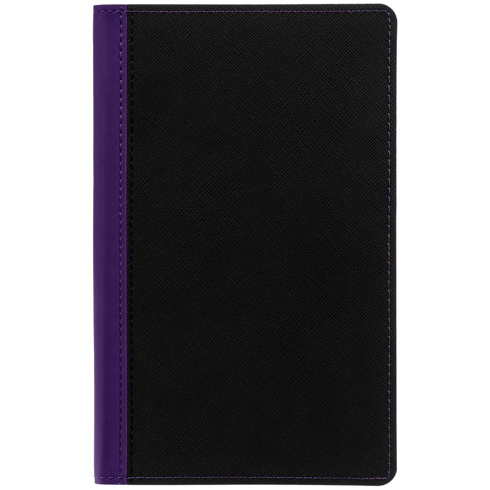 Ежедневник Nice Twice, недатированный, черный с фиолетовым — изображение 4