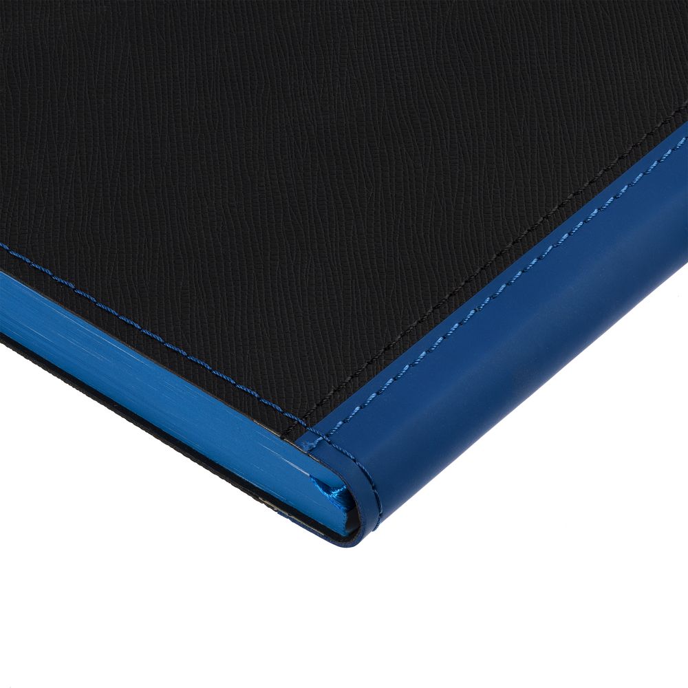 Ежедневник Nice Twice, недатированный, черный с синим — изображение 8