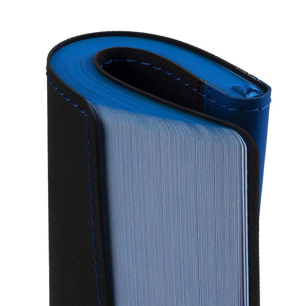 Ежедневник Nice Twice, недатированный, черный с синим — изображение 9