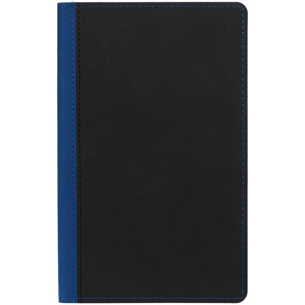 Ежедневник Nice Twice, недатированный, черный с синим — изображение 4