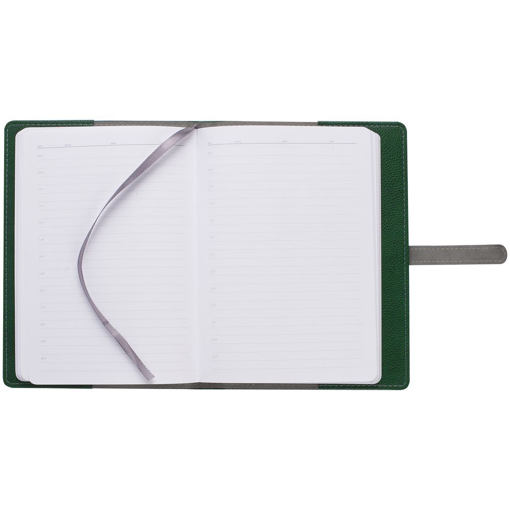 Ежедневник Cortex, недатированный, зеленый — изображение 6