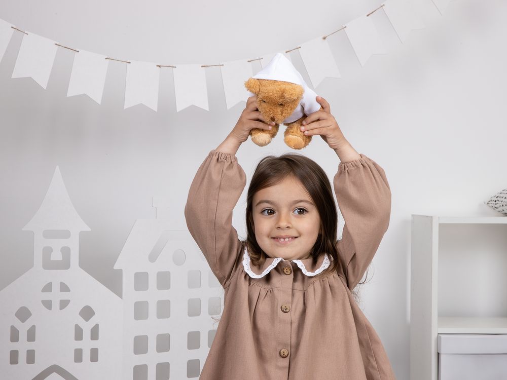 Мягкая игрушка «Мишка Cuddleton» в белом худи — изображение 10