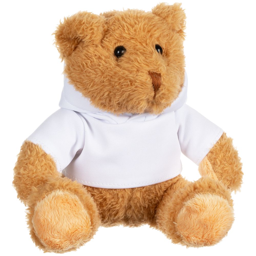 Мягкая игрушка «Мишка Cuddleton» в белом худи — изображение 5