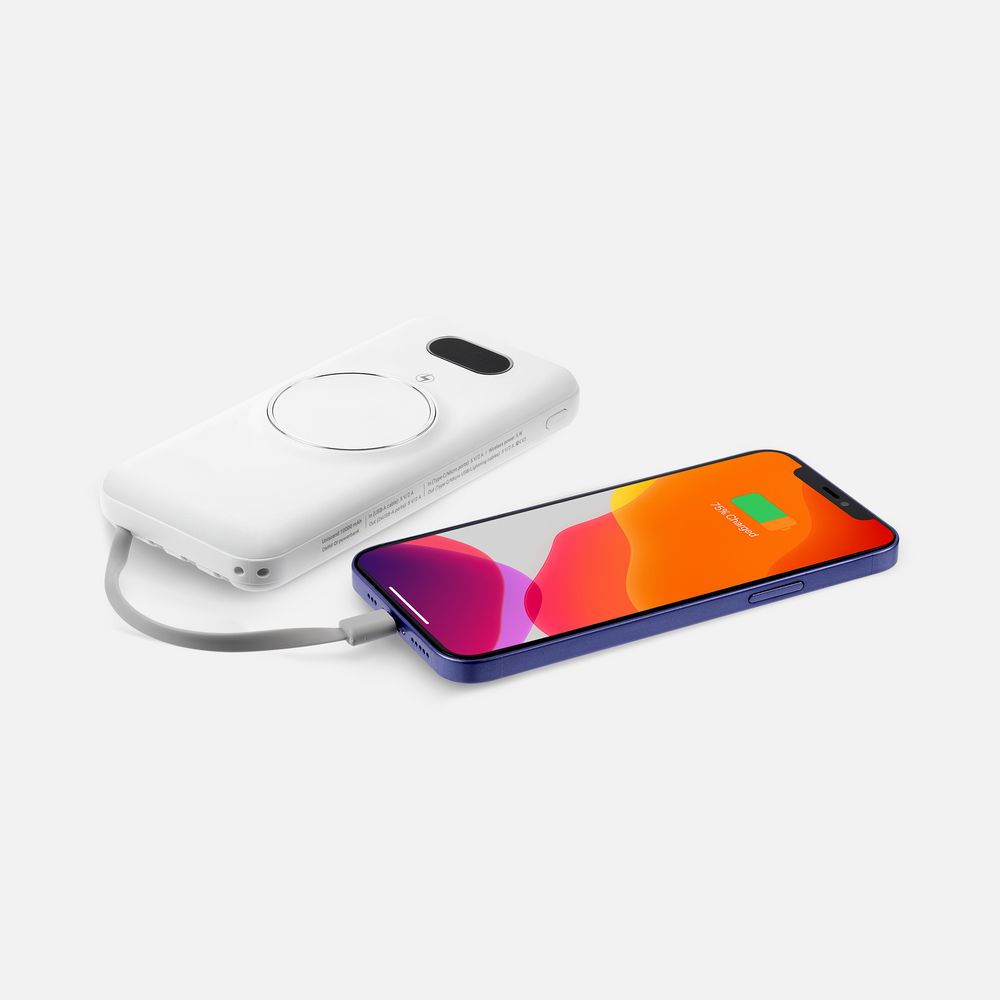 Аккумулятор Omni Qi 10000 мАч, ver.2, белый — изображение 7