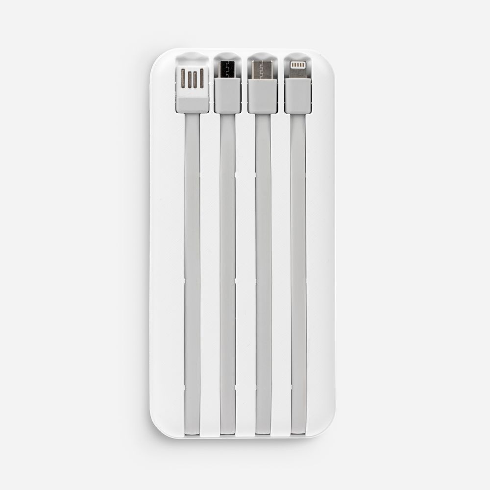 Аккумулятор Omni Qi 10000 мАч, ver.2, белый — изображение 4