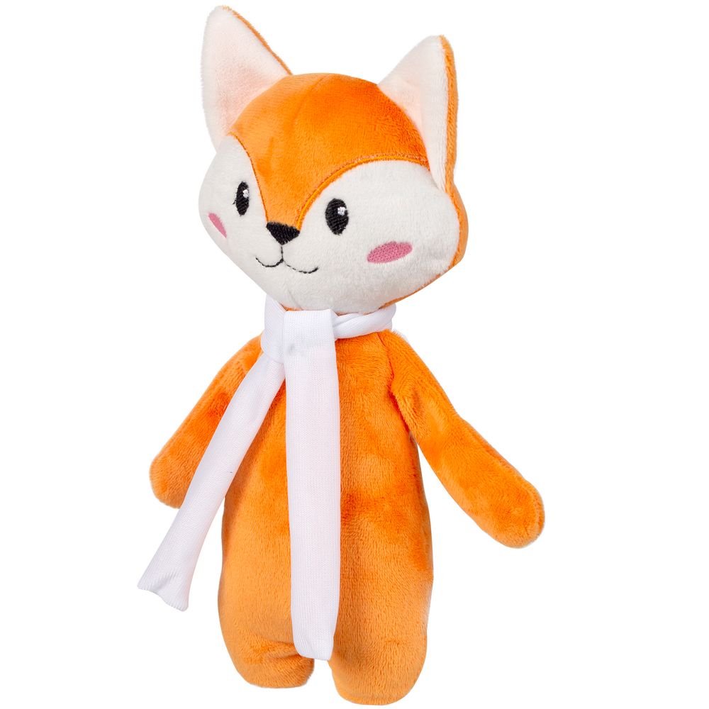 Мягкая игрушка Beastie Toys, лисенок с белым шарфом — изображение 3