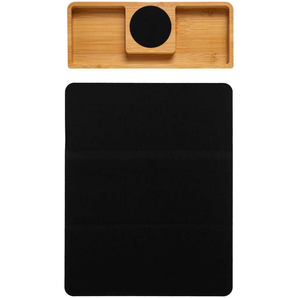 Настольный органайзер Midstream с зарядкой и ковриком для мыши — изображение 5