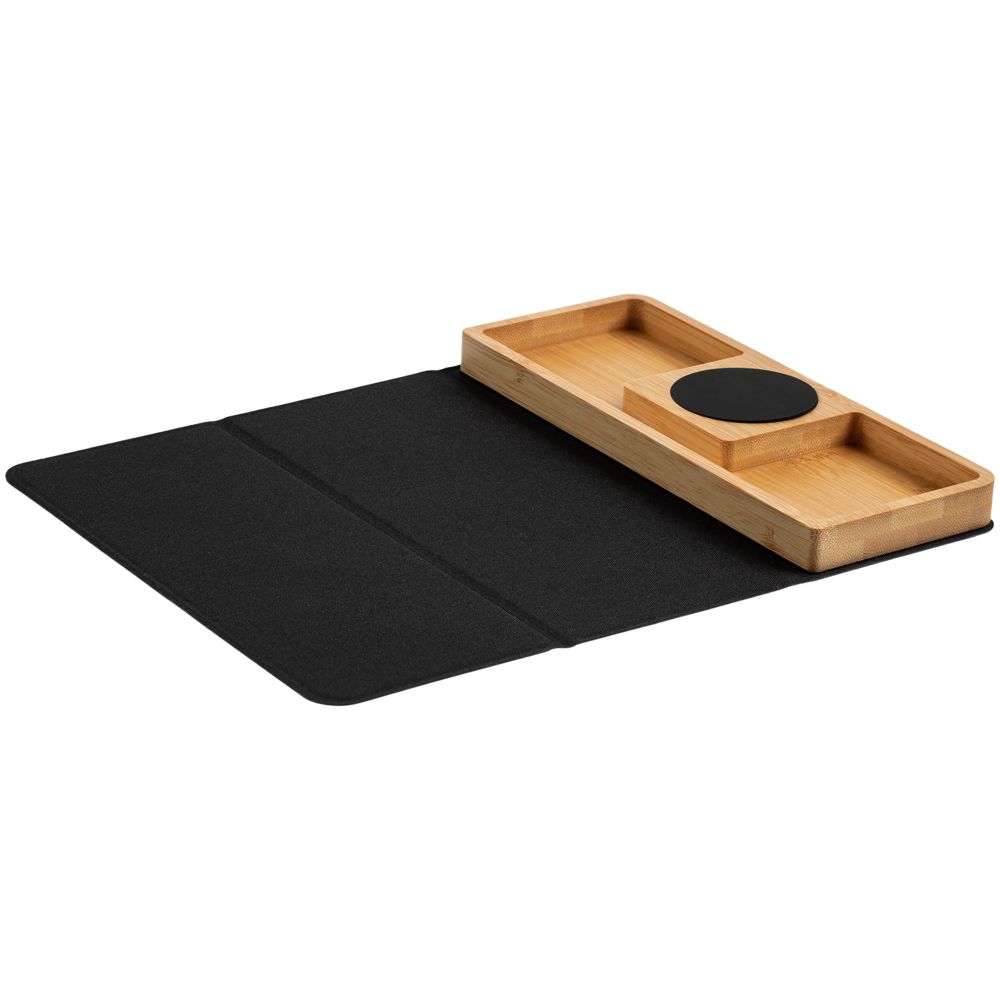 Настольный органайзер Midstream с зарядкой и ковриком для мыши — изображение 2