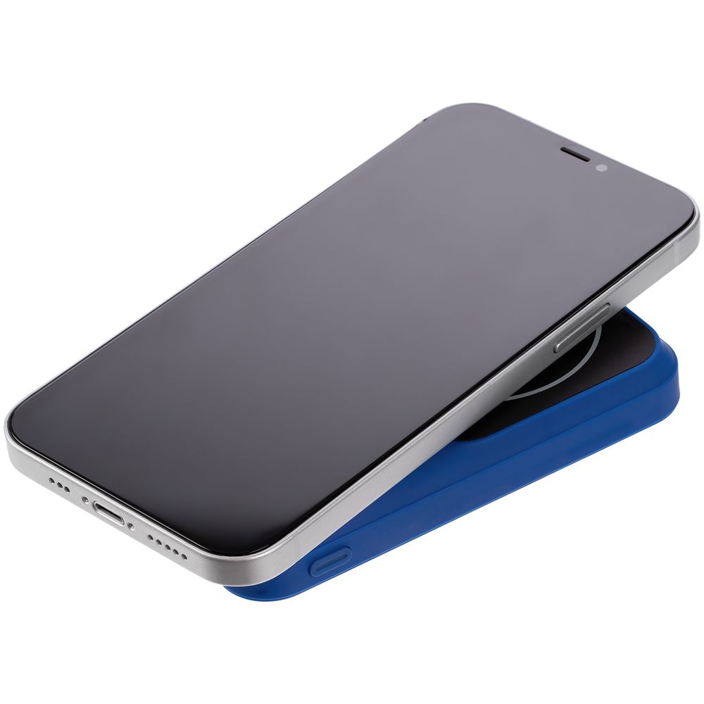 Магнитный беспроводной аккумулятор Top Force, 10000 мАч, cиний — изображение 6