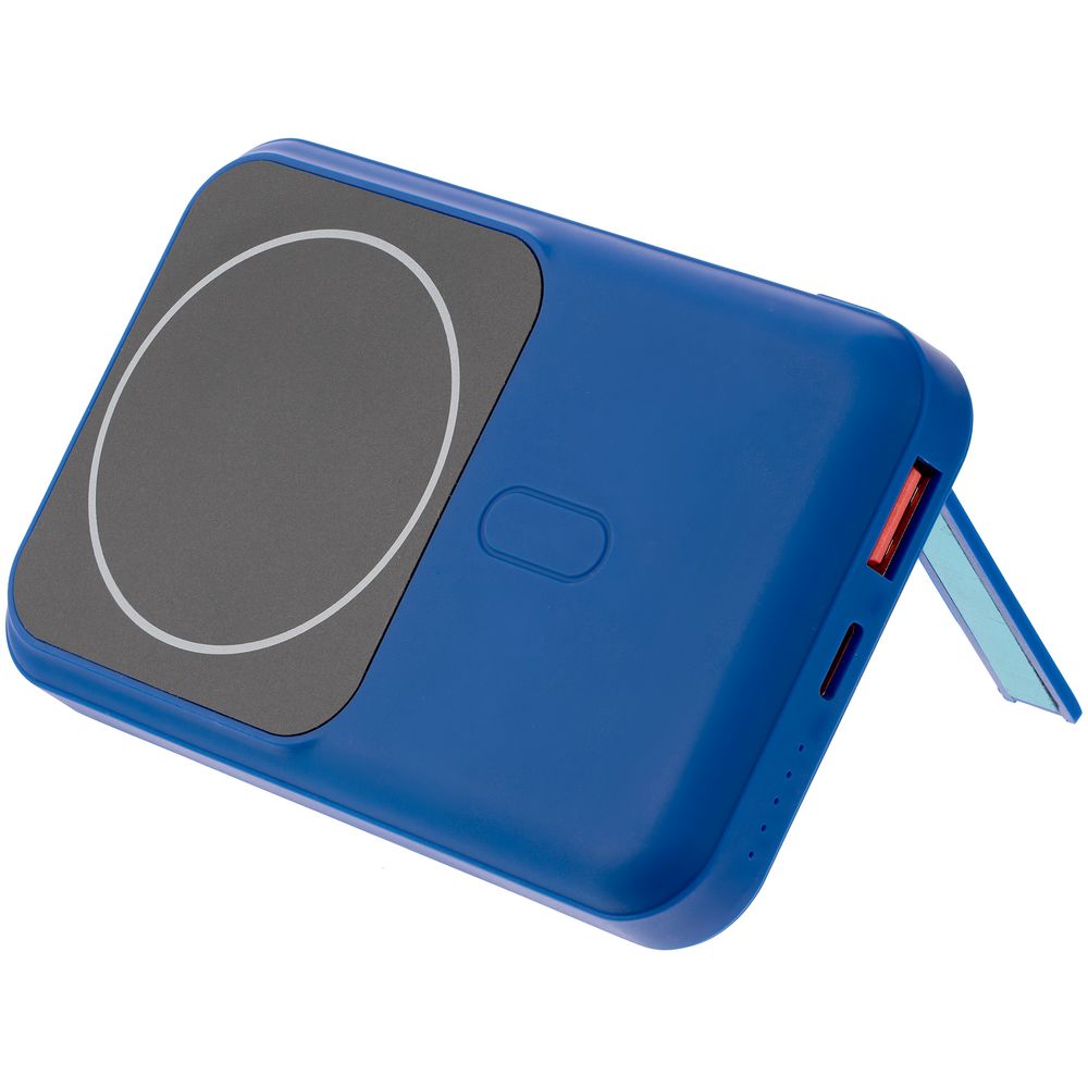 Магнитный беспроводной аккумулятор Top Force, 10000 мАч, cиний — изображение 2