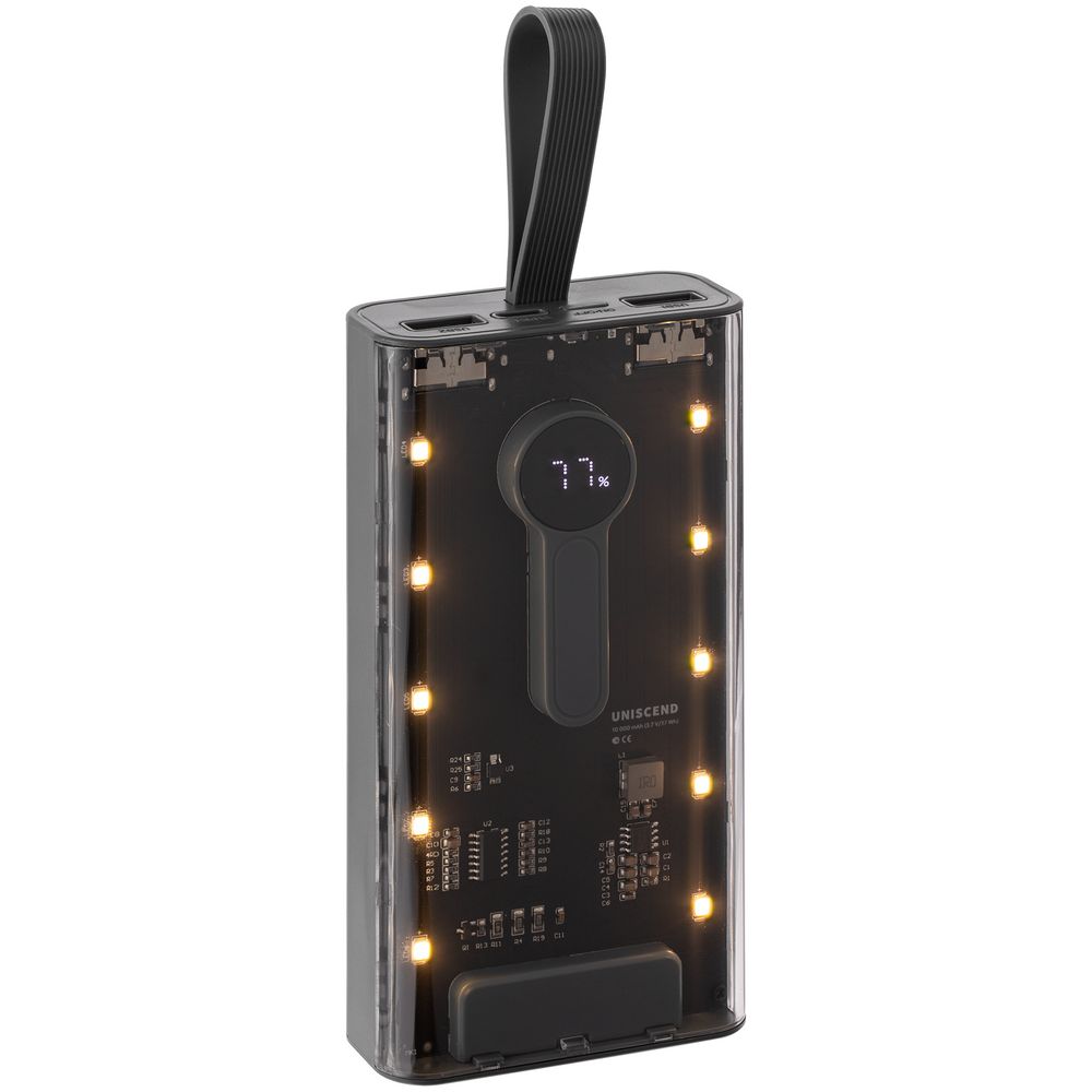 Аккумулятор Trellis Digital 10000 мАч, темно-серый — изображение 2