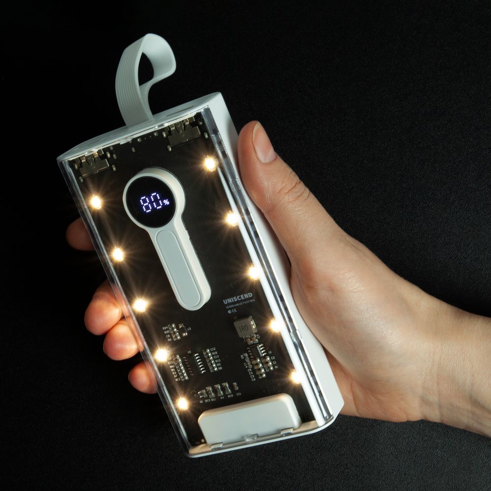 Аккумулятор Trellis Digital 10000 мАч, белый — изображение 10