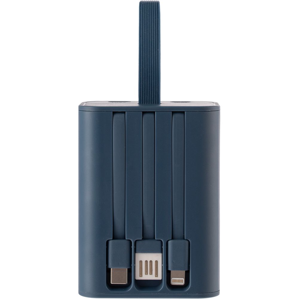 Аккумулятор c быстрой зарядкой Trellis Quick 10000 мАч, синий — изображение 4