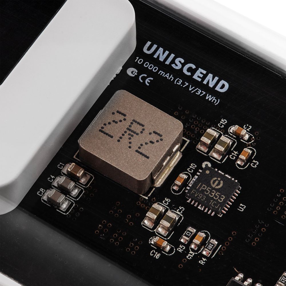 Аккумулятор c быстрой зарядкой Trellis Geek 10000 мАч, белый — изображение 11