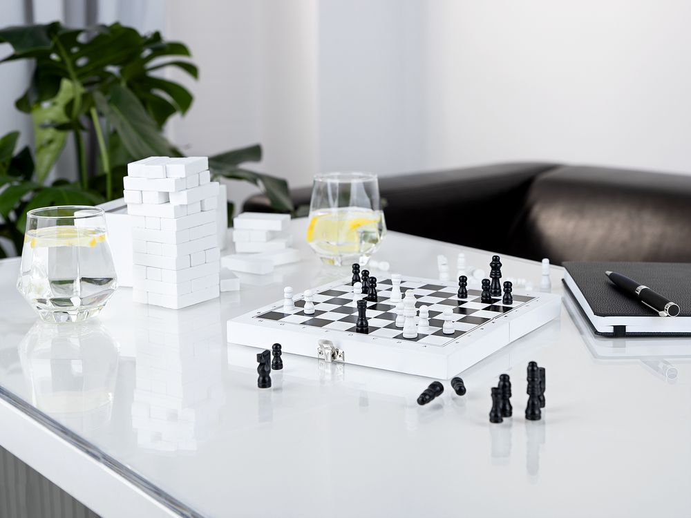 Игра «Деревянная башня Tickler», белая — изображение 10