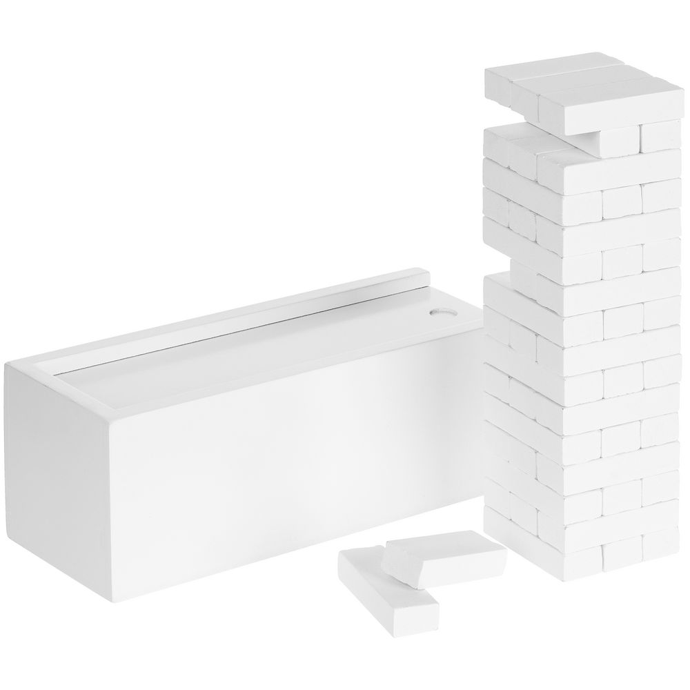 Игра «Деревянная башня Tickler», белая — изображение 2