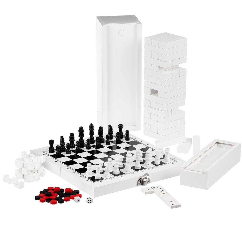 Игра «Деревянная башня Tickler», белая — изображение 11