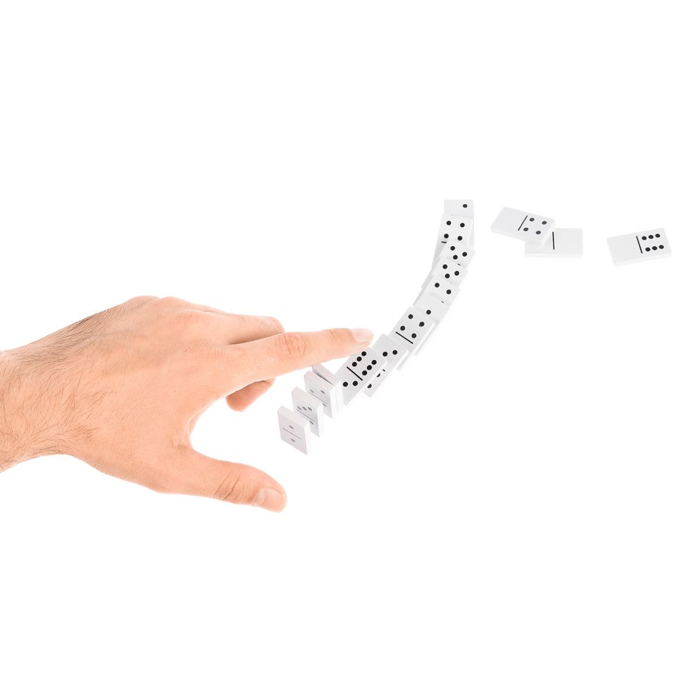 Домино Tickler, белое — изображение 5