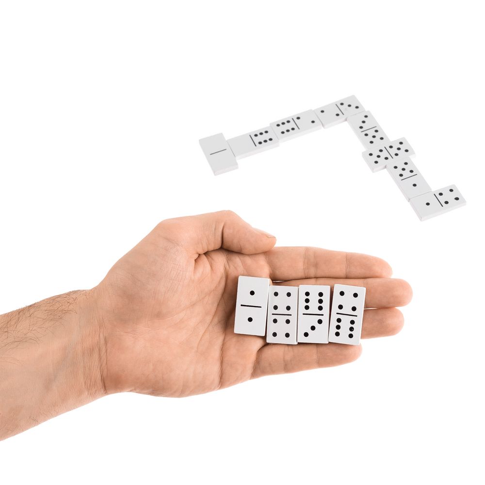 Домино Tickler, белое — изображение 4