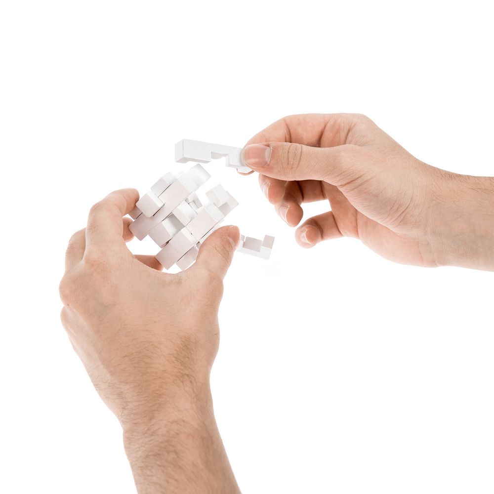 Головоломка Tickler Rack, белая — изображение 5