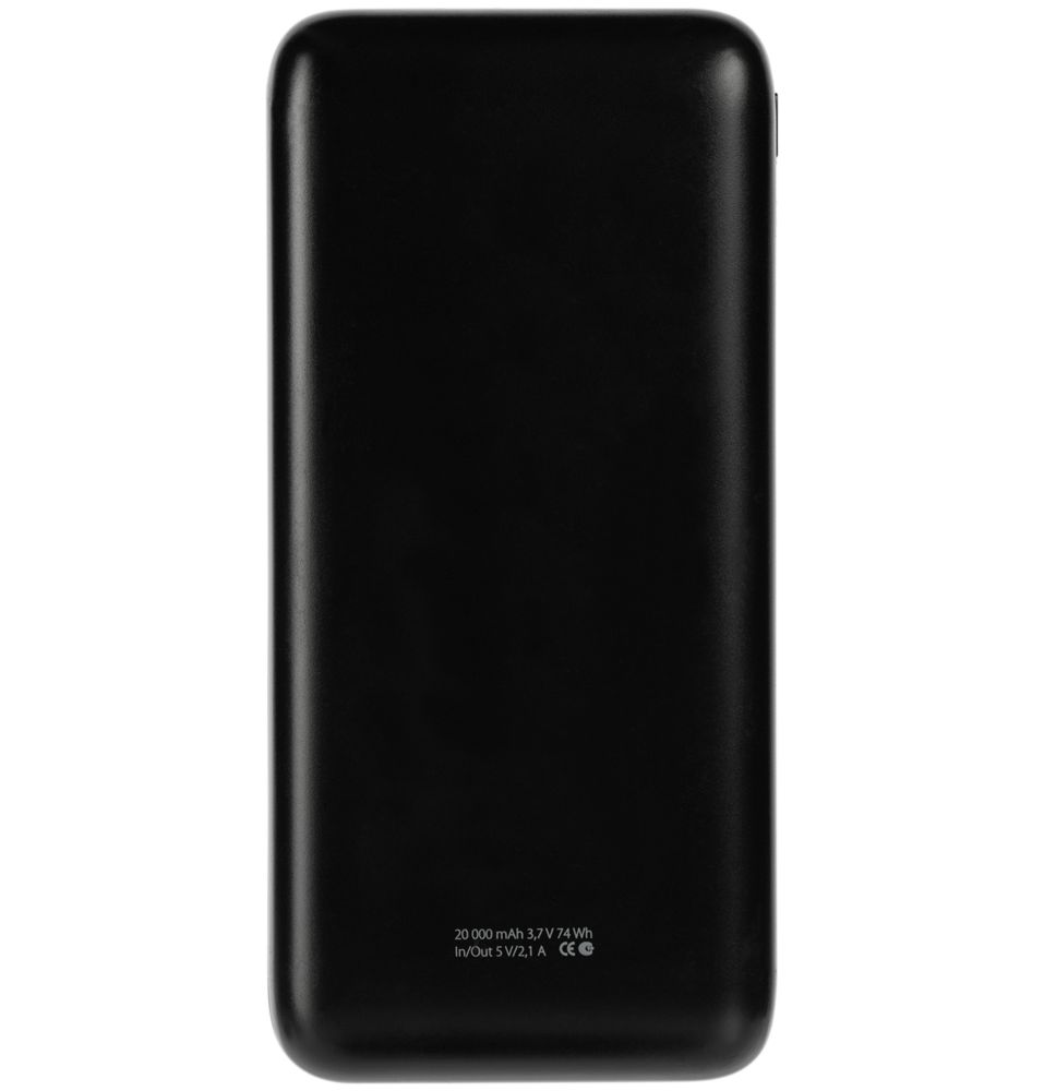 Внешний аккумулятор Gamechanger 20000 мАч, черный — изображение 4