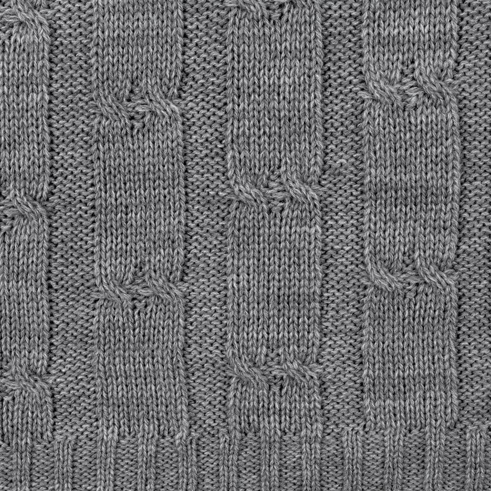 Плед Trenza, серый — изображение 4