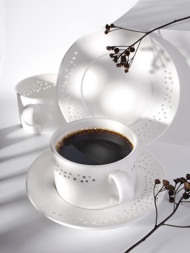 Набор Coralli Luziano на 2 персоны, белый — изображение 5