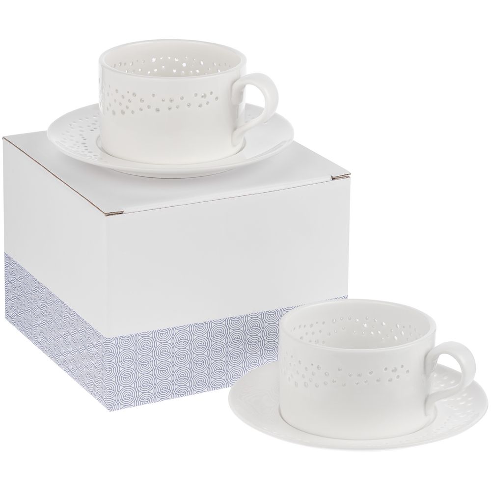 Набор Coralli Luziano на 2 персоны, белый — изображение 2