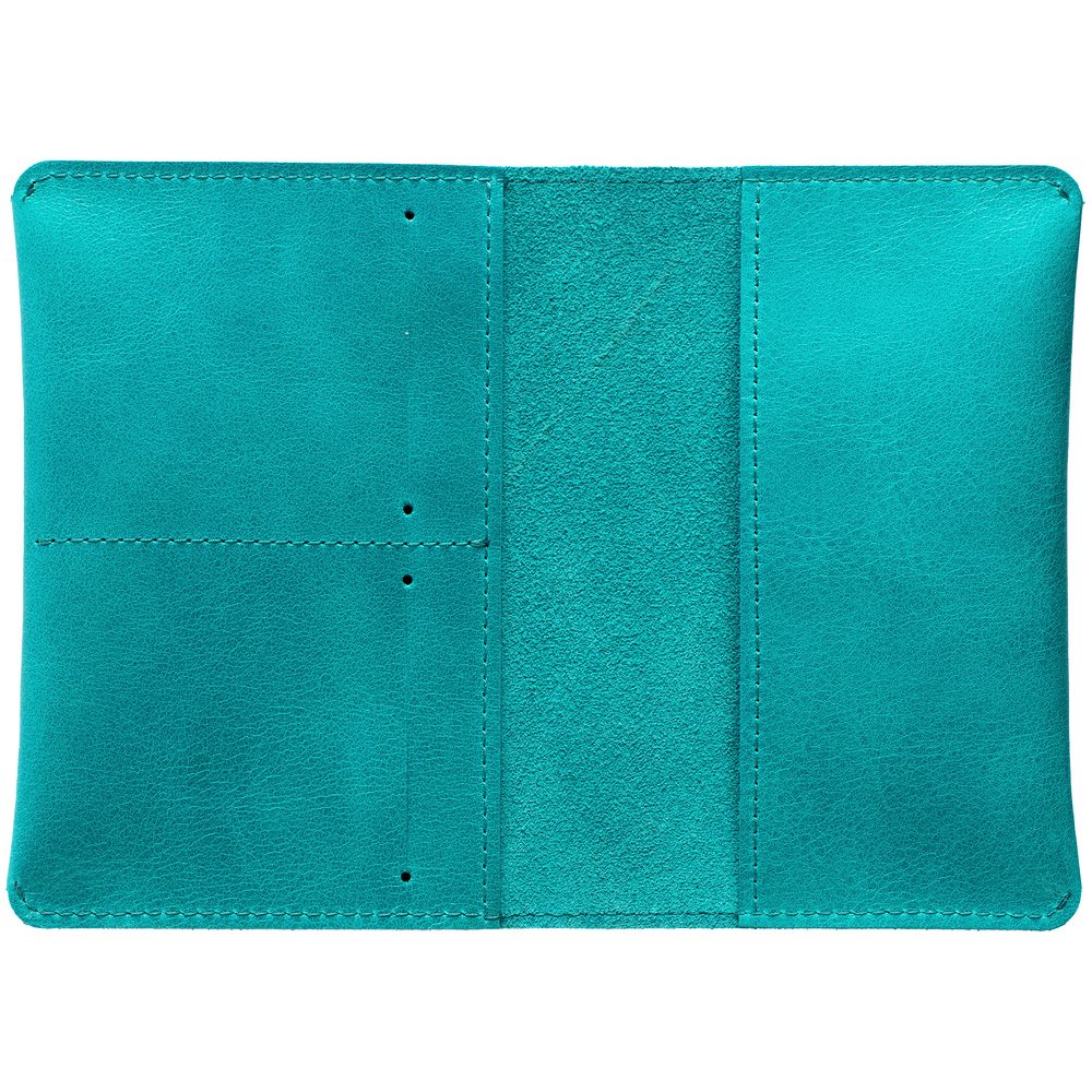 Обложка для паспорта Apache, ver.2, бирюзовая — изображение 4