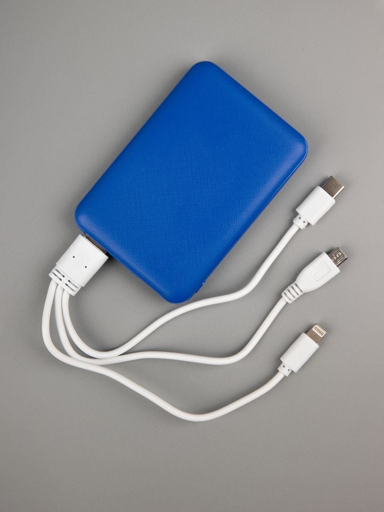 Внешний аккумулятор Uniscend Full Feel Type-C, 5000 мАч, синий — изображение 10