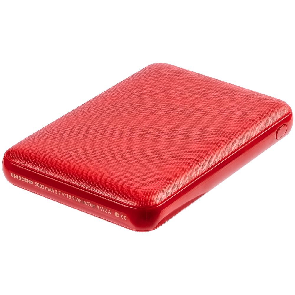 Внешний аккумулятор Uniscend Full Feel Type-C 5000 мАч, красный — изображение 6