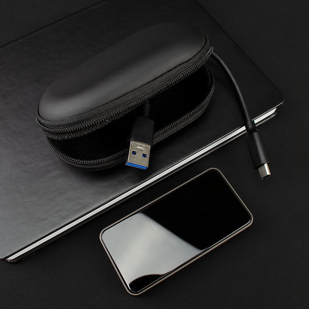 Внешний SSD диск Drop Light, с подсветкой гравировки, 256 Гб — изображение 13