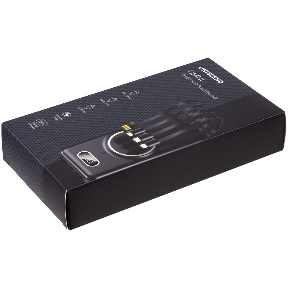 Внешний аккумулятор Omni XL 20000 мАч, белый — изображение 9