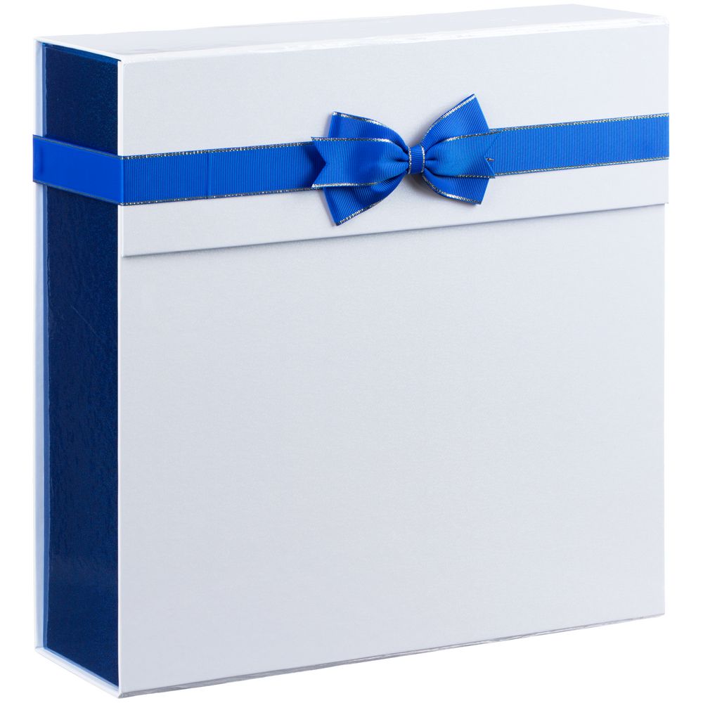 Коробка складная Gallant, L, белая с синим — изображение 2
