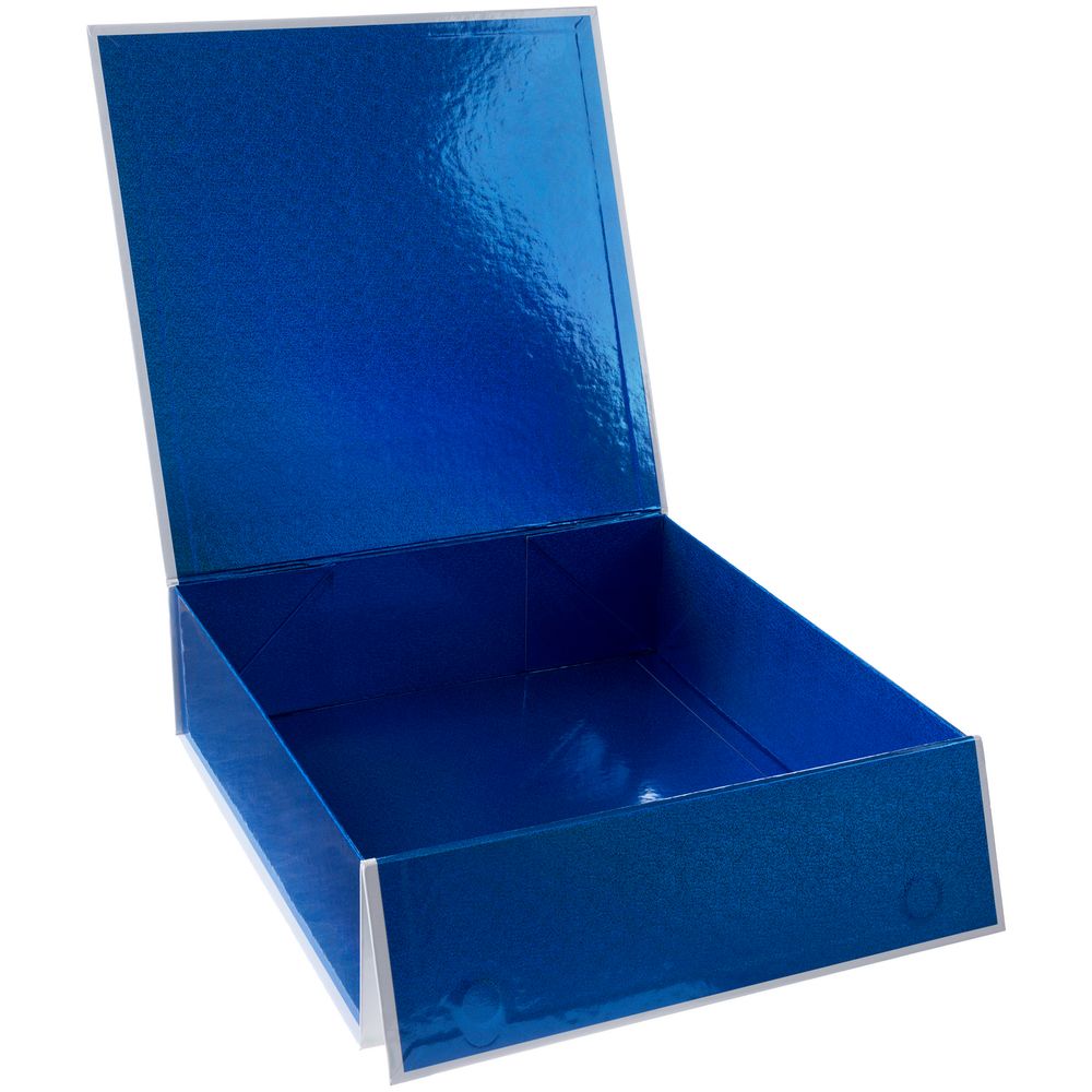 Коробка складная Gallant, L, белая с синим — изображение 4