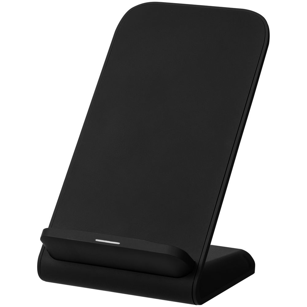 Беспроводное зарядное устройство с быстрой зарядкой Overtop, черное — изображение 4