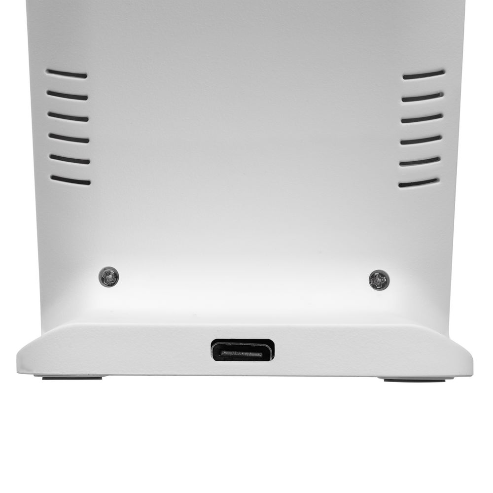 Беспроводное зарядное устройство с быстрой зарядкой Overtop, белое — изображение 8