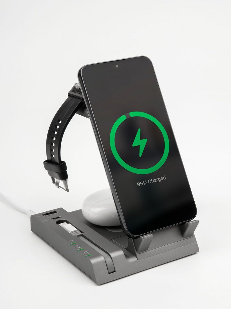 Зарядная станция Tres, серая — изображение 8