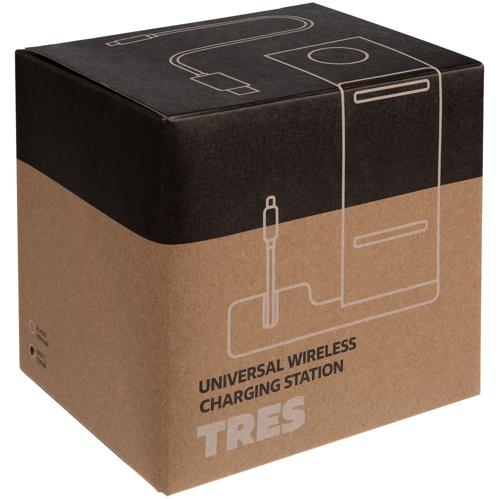 Зарядная станция Tres, черная — изображение 13