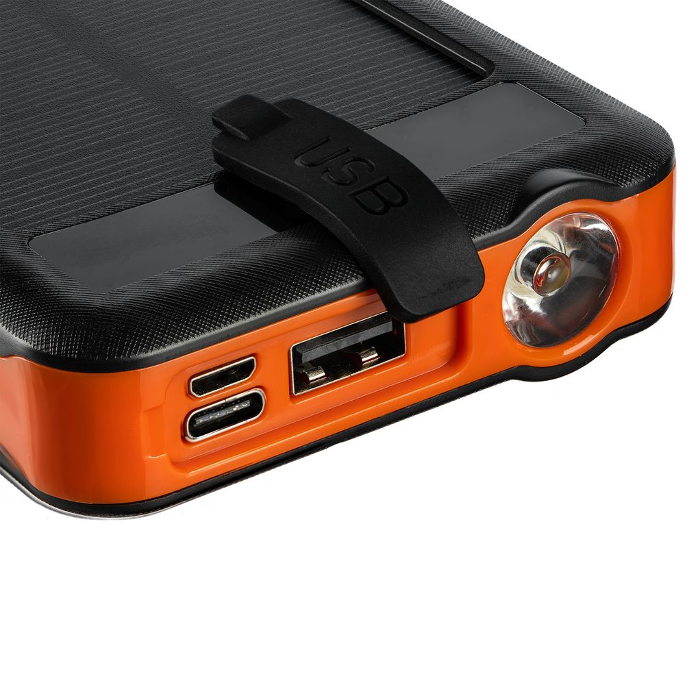 Аккумулятор Holiday Maker, 10000 мАч, оранжевый — изображение 10