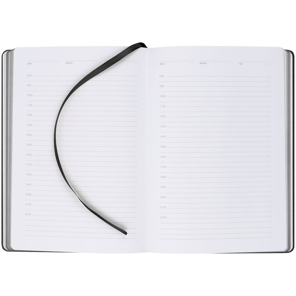 Ежедневник New Factor Metal, черный — изображение 5