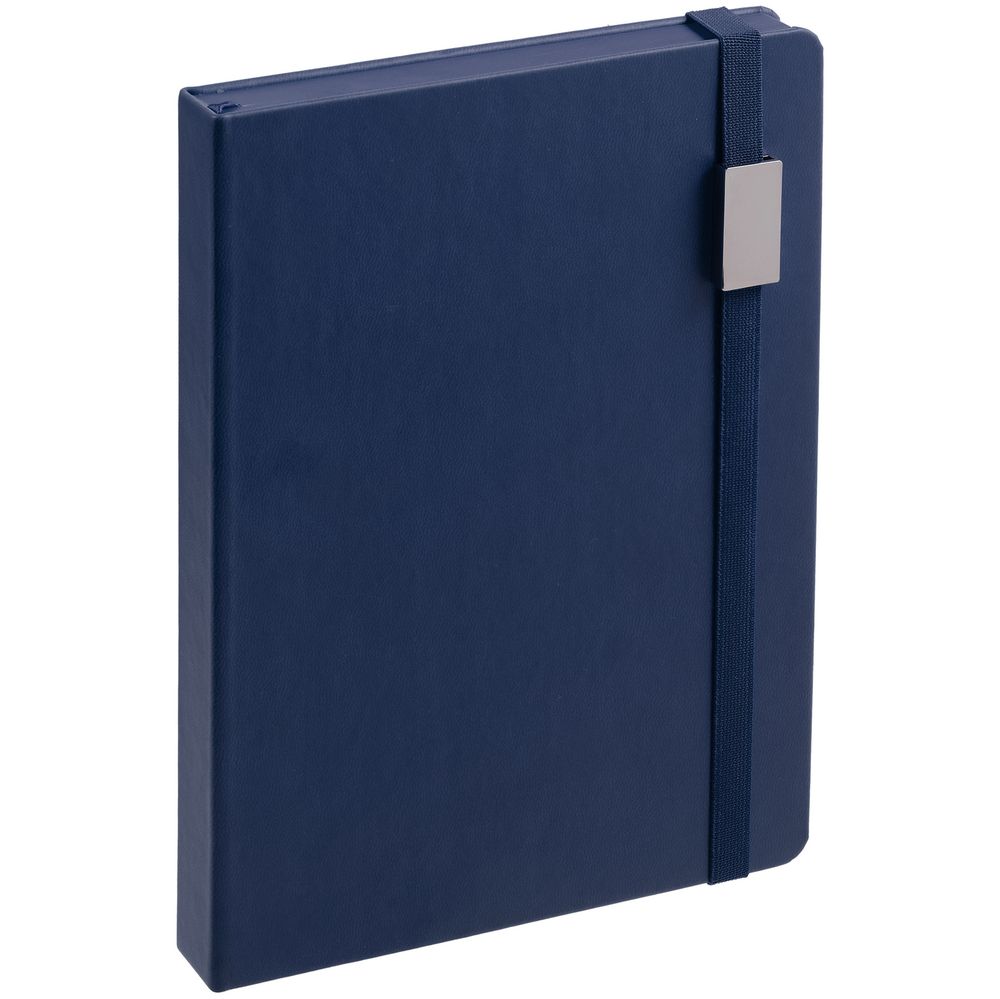 Ежедневник New Factor Metal, темно-синий — изображение 2