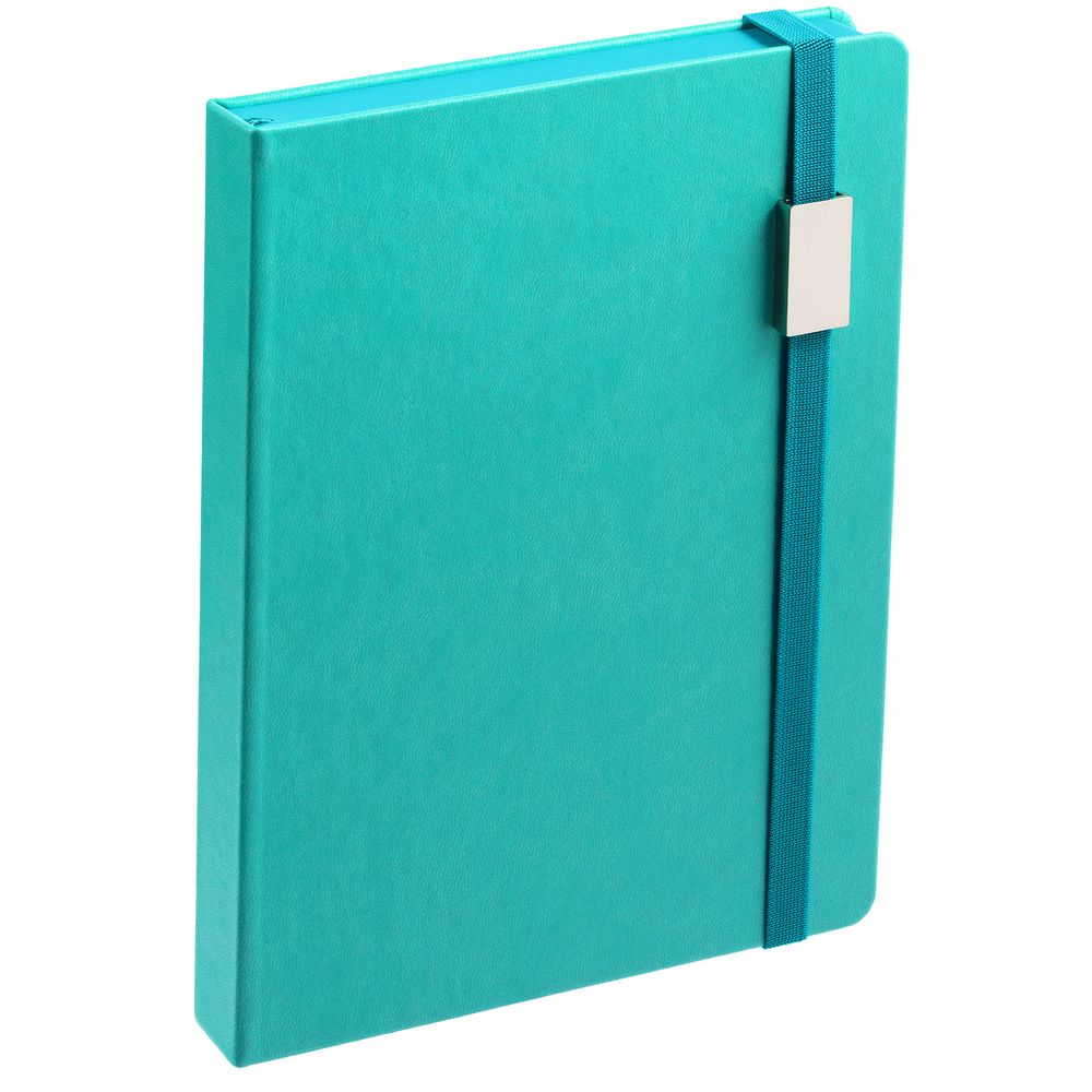 Ежедневник New Factor Metal, бирюзовый — изображение 3
