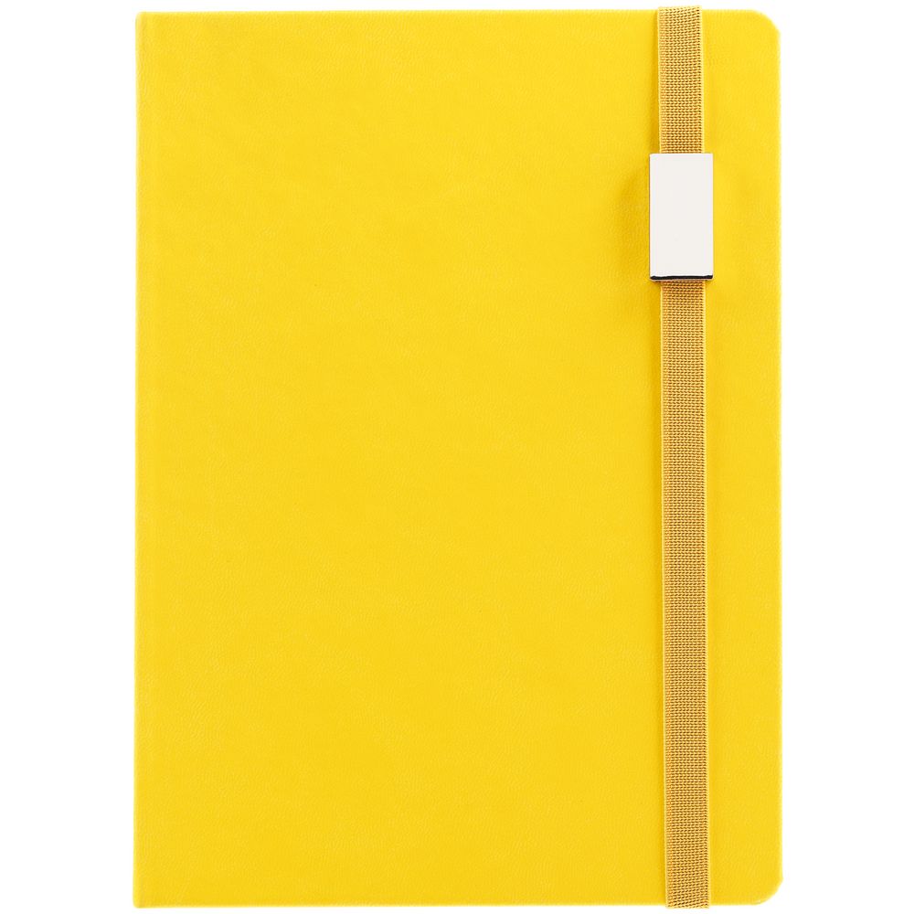 Ежедневник New Factor Metal, желтый — изображение 4