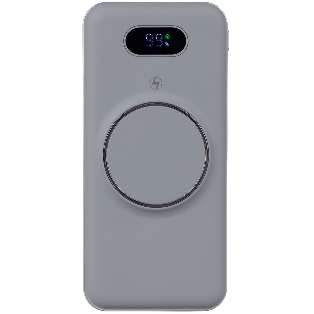 Внешний аккумулятор Omni Pro 10000 мАч, серый — изображение 3
