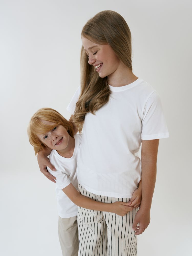 Футболка детская T-Bolka Kids, белая (белоснежная) — изображение 9