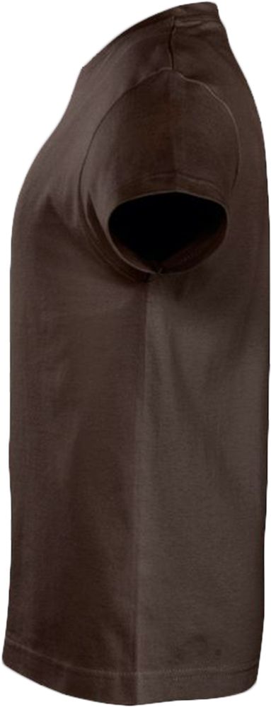 Футболка детская Imperial Kids, шоколадно-коричневая — изображение 4