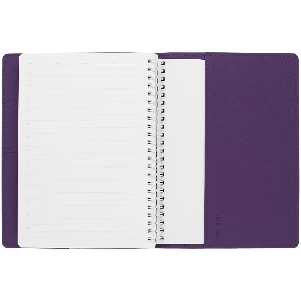 Ежедневник Spring Touch, недатированный, фиолетовый — изображение 7