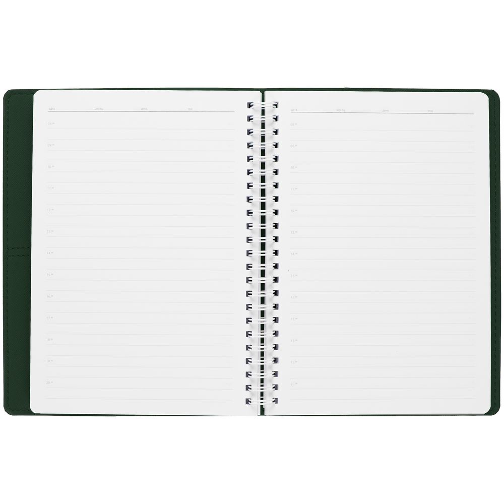 Ежедневник Spring Touch, недатированный, зеленый — изображение 6