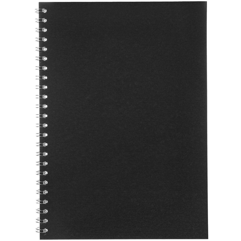 Блокнот Salvador в клетку, черный — изображение 2